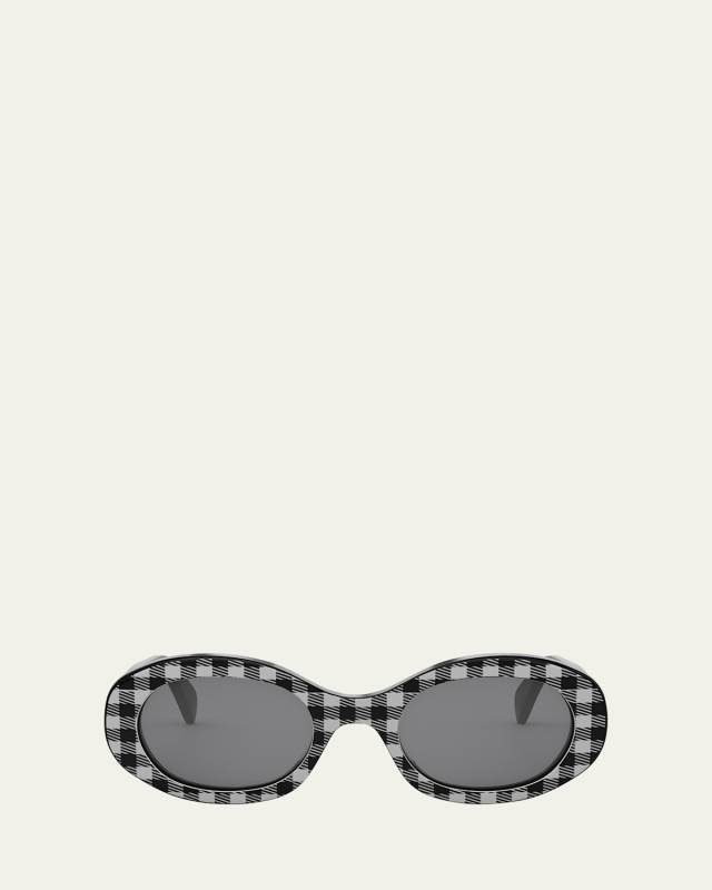 Triomphe Oval Sunglasses